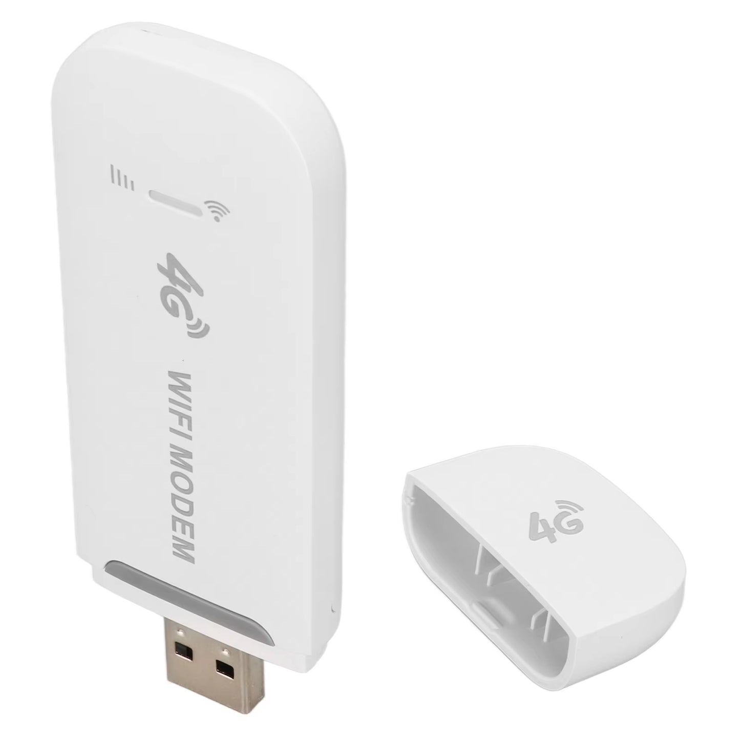 4G LTE Wireless Router 150Mbps Support 10 Users USB Interface Portable Wifi Modem for Tablet Laptop White