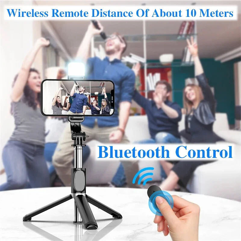 US Selfie Stick Tripod Remote Desktop Stand Phone Holder Iphone 16 X Samsung LOT