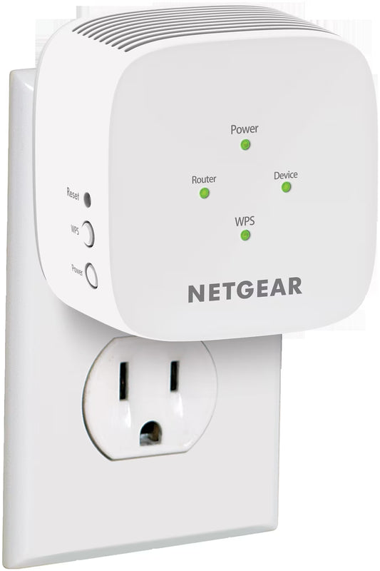 - AC750 Wifi Range Extender and Signal Booster, Wall-Plug, 750Mbps (EX3110)