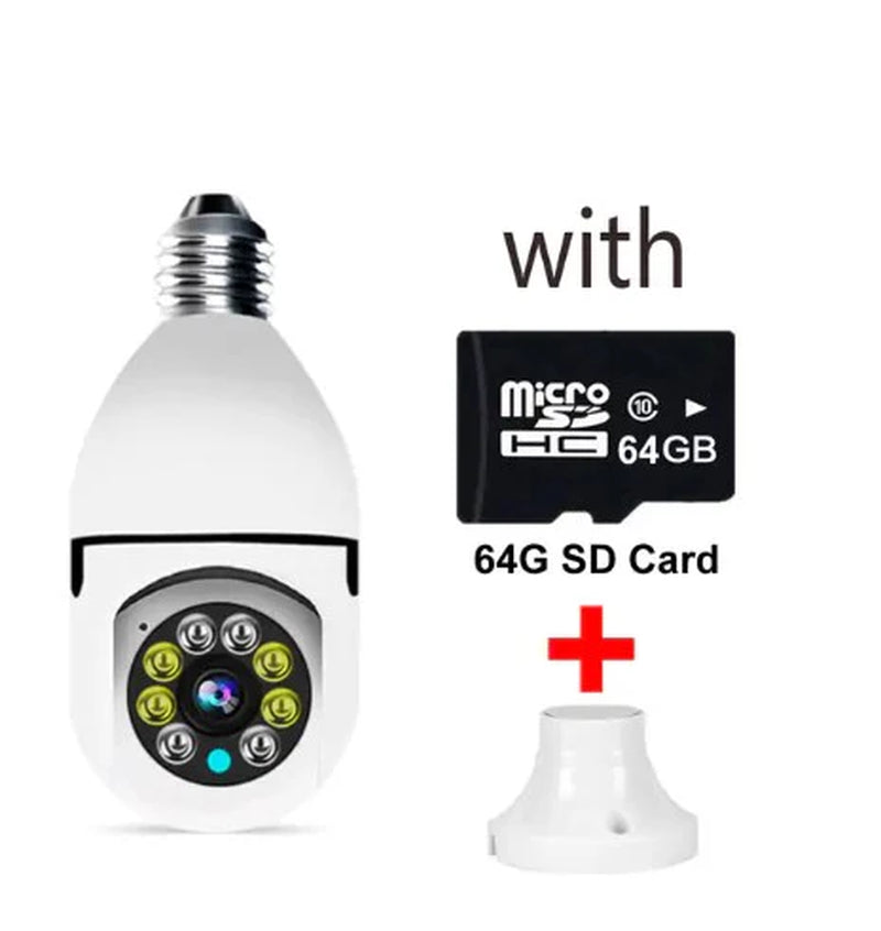 Light Bulb Security Camera